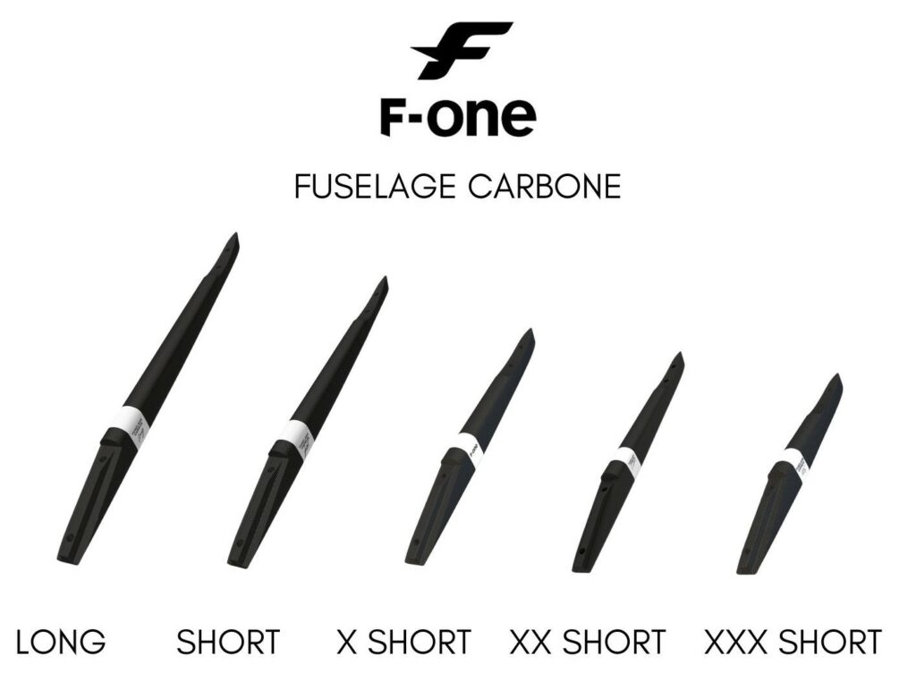 fuselages de wingfoil carbone f-one